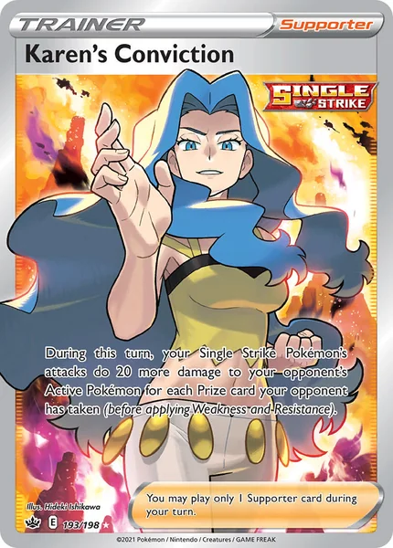 Karen's Conviction card image