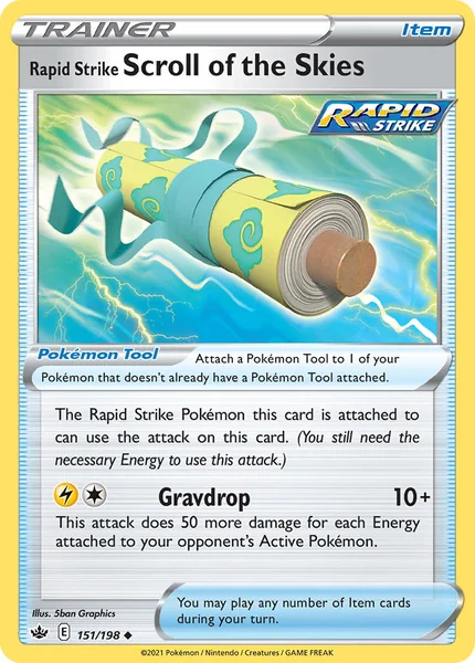 Rapid Strike Scroll of the Skies card image