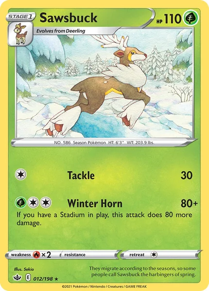 Sawsbuck card image