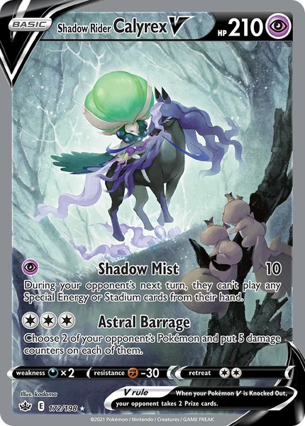 Shadow Rider Calyrex V card image