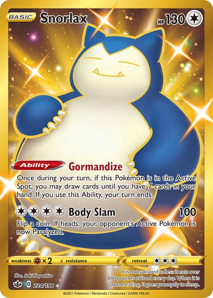 Snorlax card image