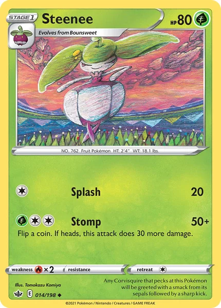 Steenee card image