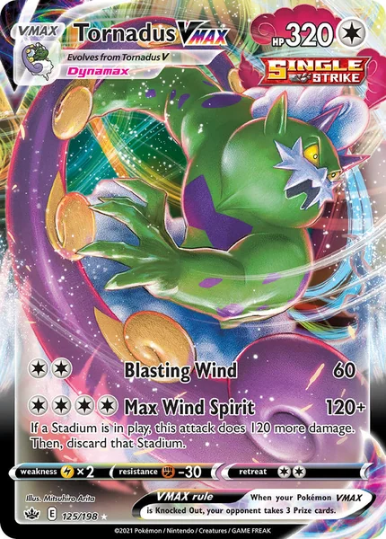 Tornadus VMAX card image