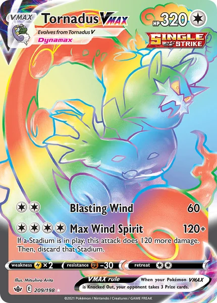 Tornadus VMAX card image