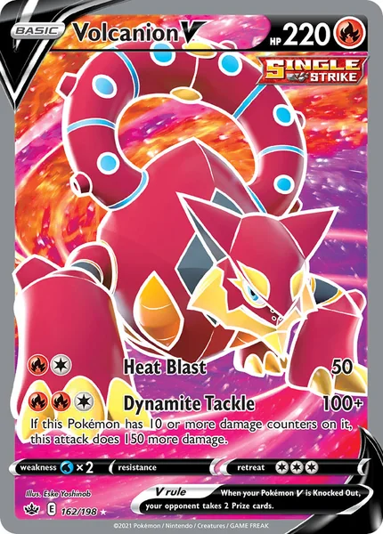 Volcanion V card image