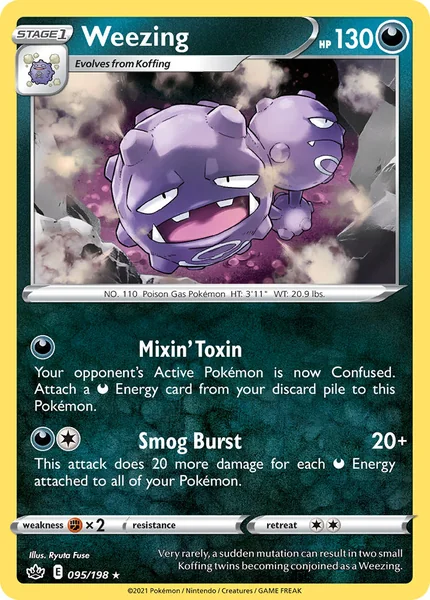Weezing card image