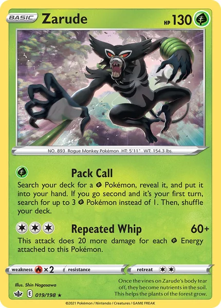 Zarude card image