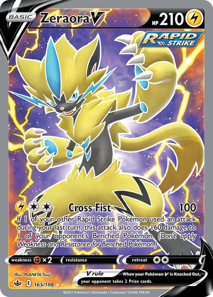 Zeraora V card image