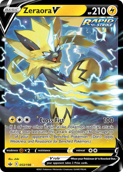 Zeraora V card image