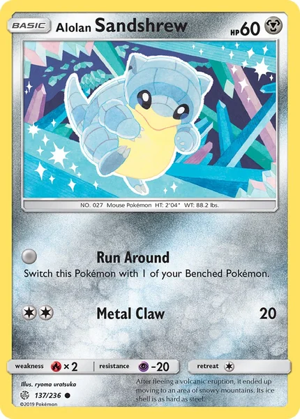 Alolan Sandshrew card image