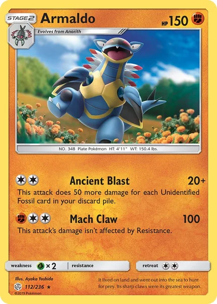 Armaldo card image
