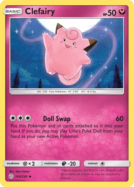 Clefairy card image