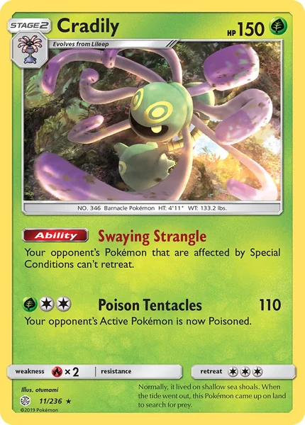 Cradily card image