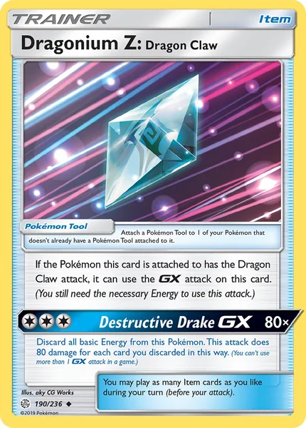 Dragonium Z: Dragon Claw card image