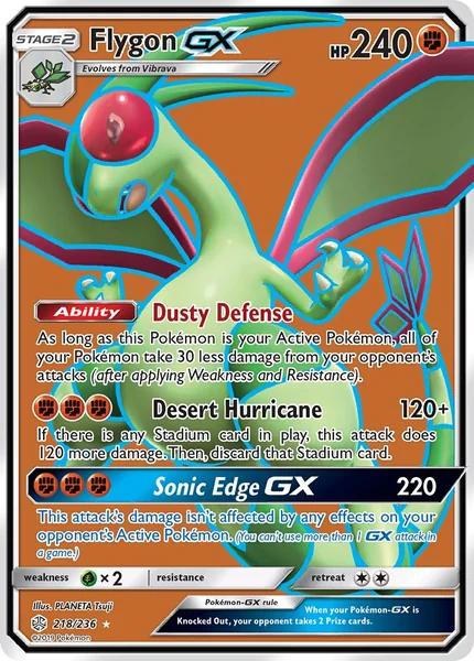 Flygon GX card image