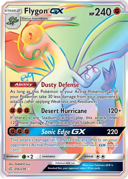 Flygon GX card image