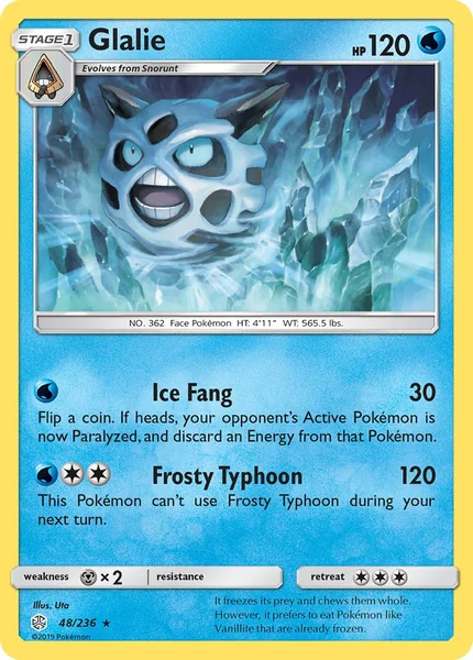 Glalie card image