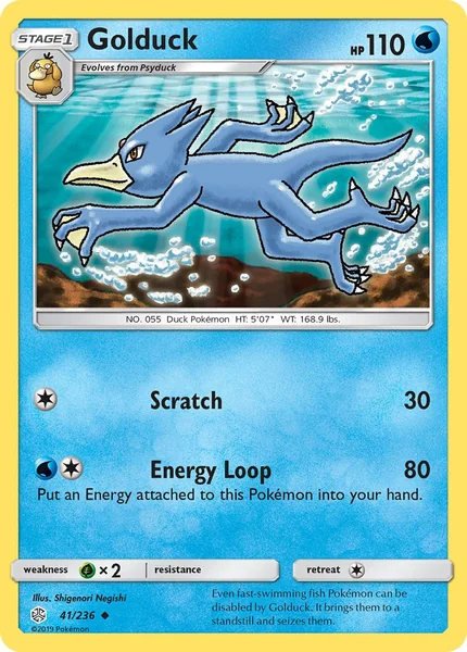 Golduck card image