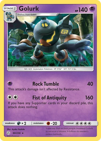 Golurk card image