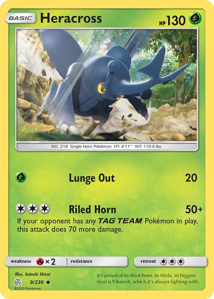 Heracross card image