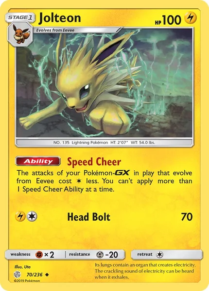 Jolteon card image