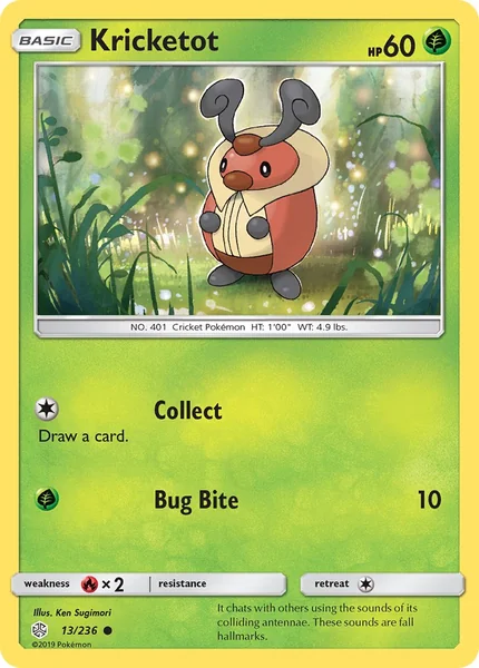 Kricketot card image
