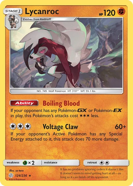 Lycanroc card image