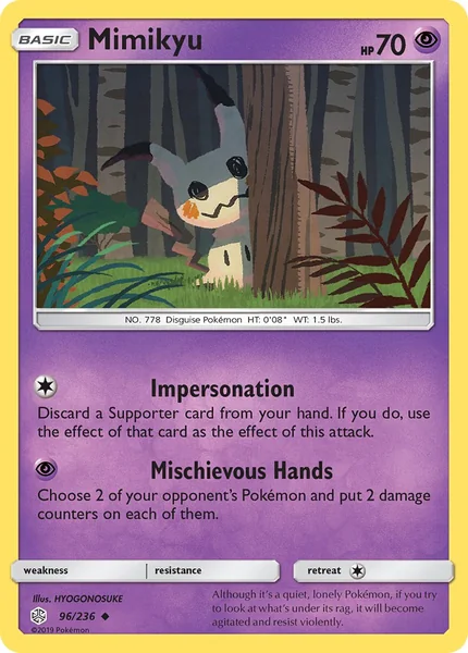 Mimikyu card image