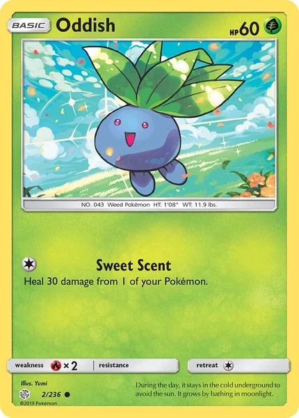 Oddish card image