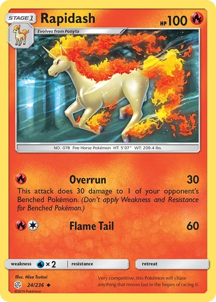 Rapidash card image
