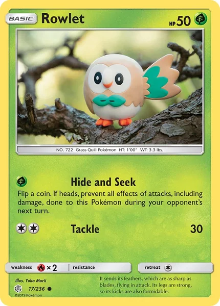 Rowlet card image