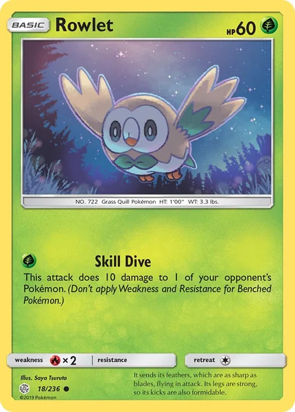 Rowlet card image