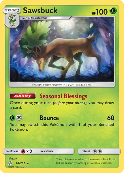 Sawsbuck card image