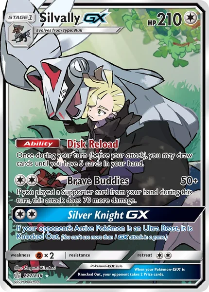 Silvally GX card image