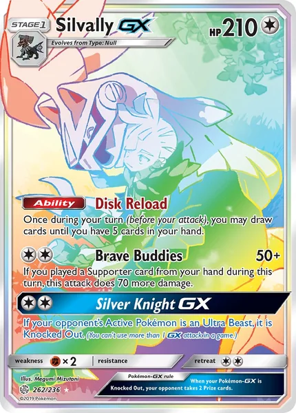 Silvally GX card image