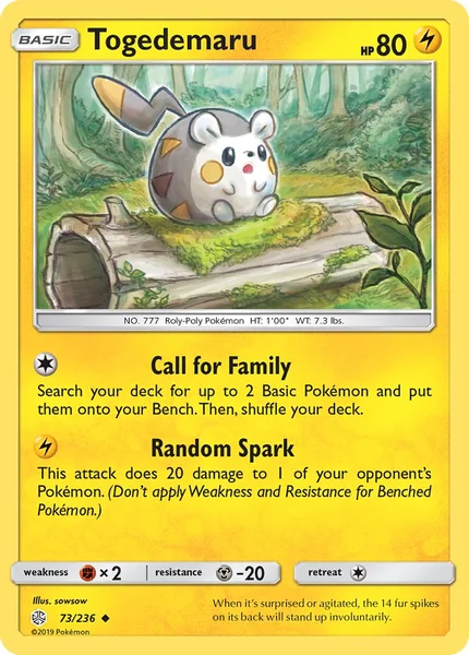Togedemaru card image