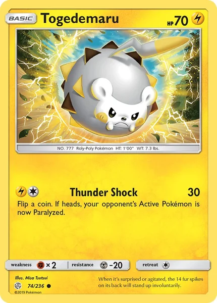 Togedemaru card image