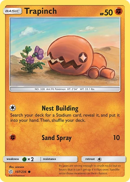 Trapinch card image