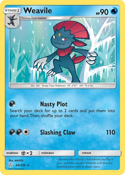 Weavile card image