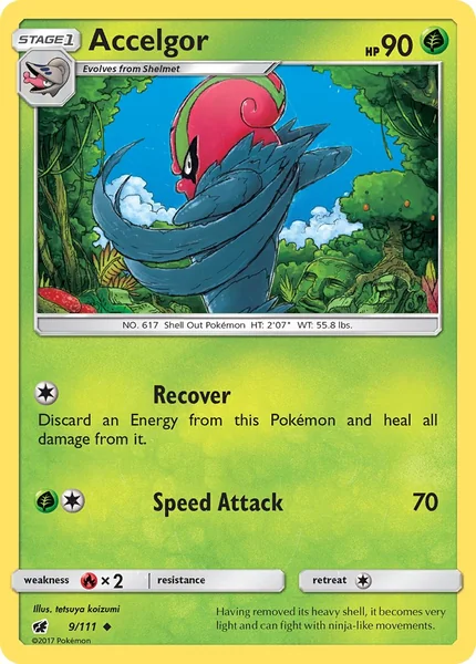 Accelgor card image