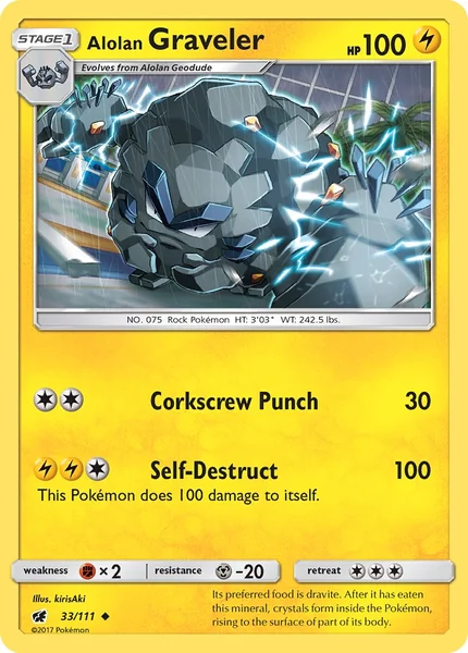 Alolan Graveler card image