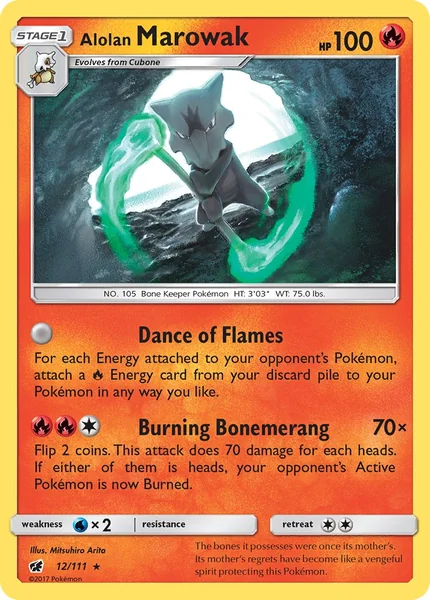 Alolan Marowak card image
