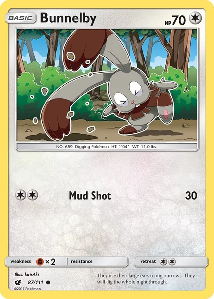 Bunnelby card image