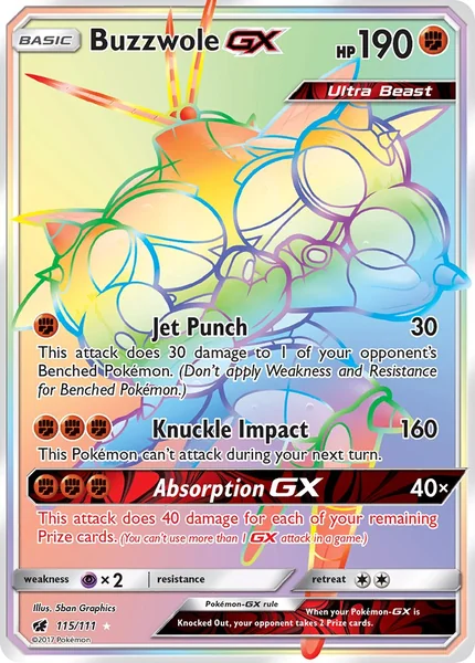 Buzzwole GX card image