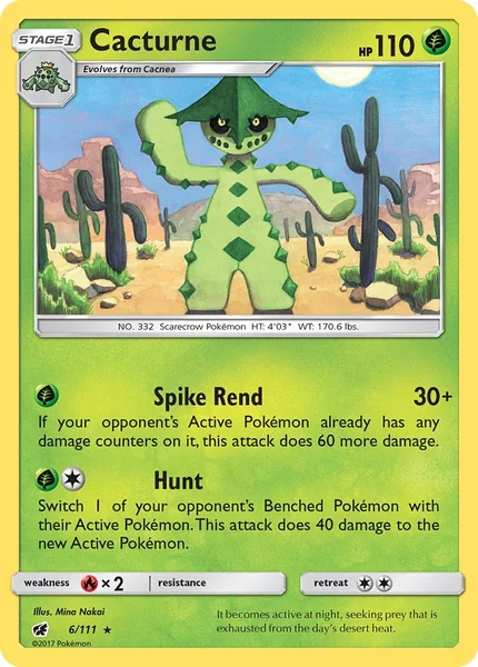 Cacturne card image