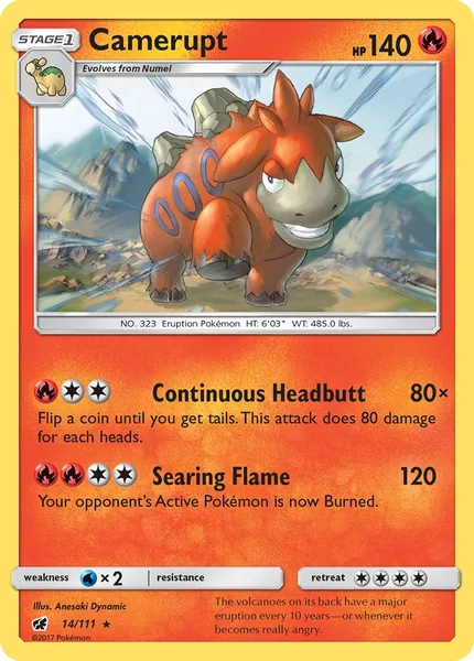 Camerupt card image