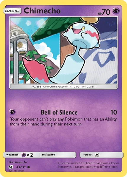 Chimecho card image