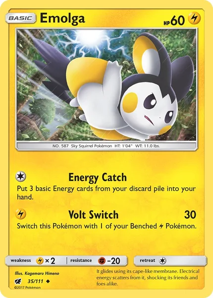 Emolga card image