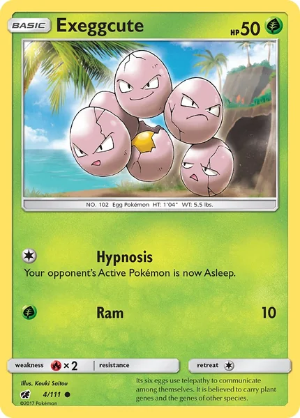 Exeggcute card image