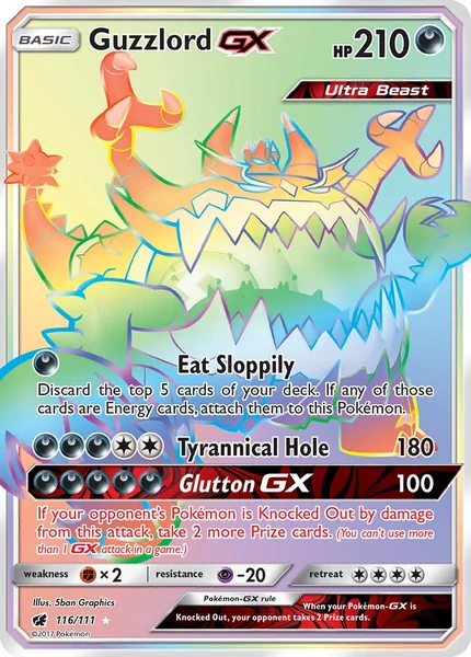Guzzlord GX card image